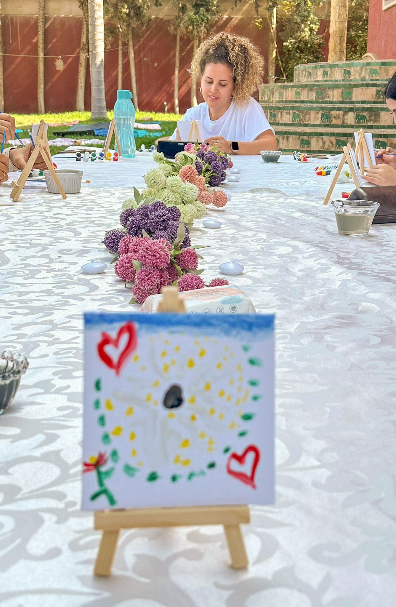 Ateliers créatifs et dessins pour ateliers bien être à Casablanca